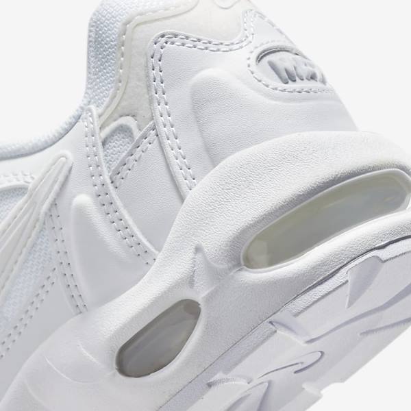 Women's Nike Air Max 96 2 Sneakers White / Platinum / Metal Silver / White | NK253BPF