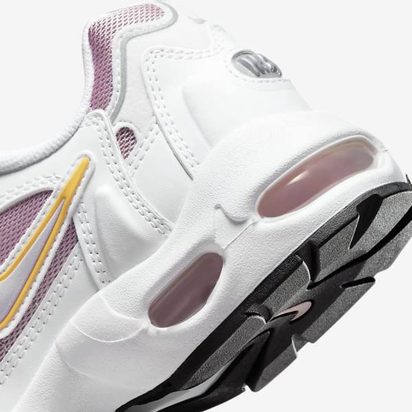 Women's Nike Air Max 96 2 Sneakers White / Purple / Pink / Purple | NK398DTL