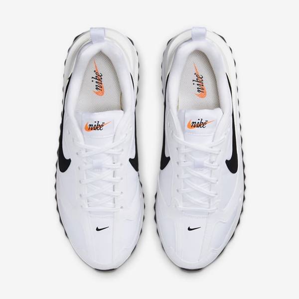 Women's Nike Air Max Dawn Sneakers White / Orange / Black | NK389TZM