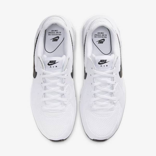 Women's Nike Air Max Excee Sneakers White / Platinum / Black | NK648MTL