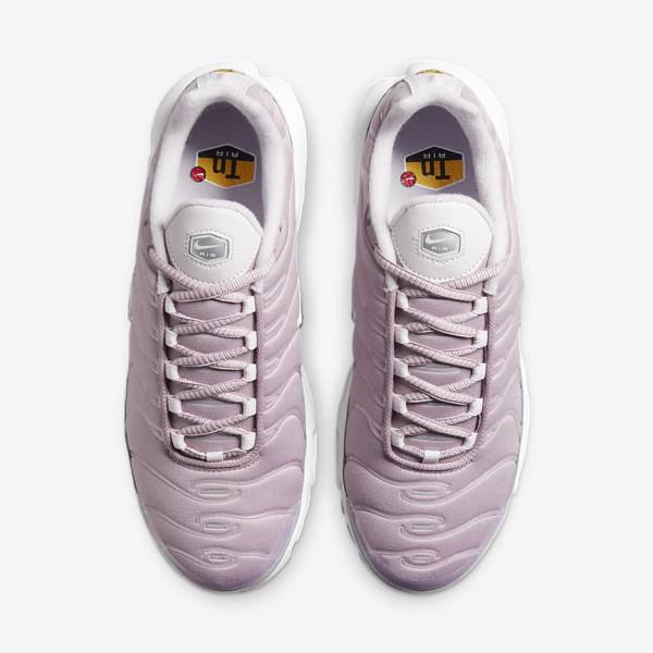 Women's Nike Air Max Plus Sneakers Purple / White / Metal Silver | NK950NOU