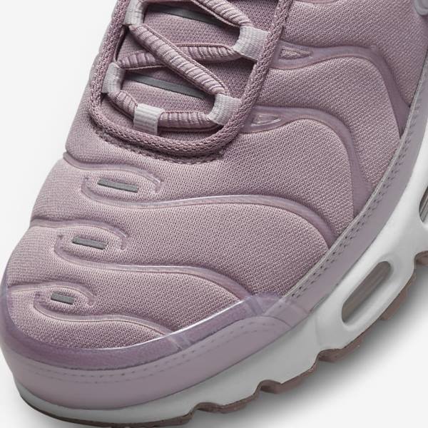 Women's Nike Air Max Plus Sneakers Purple / White / Metal Silver | NK950NOU