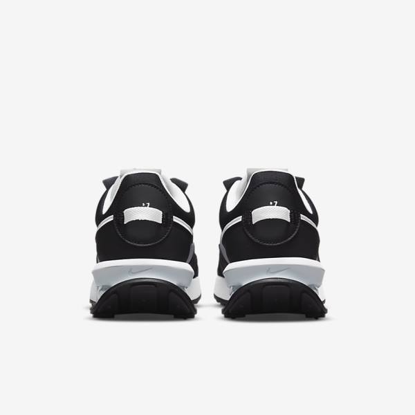 Women's Nike Air Max Pre-Day Sneakers Black / Metal Silver / White | NK318AVC