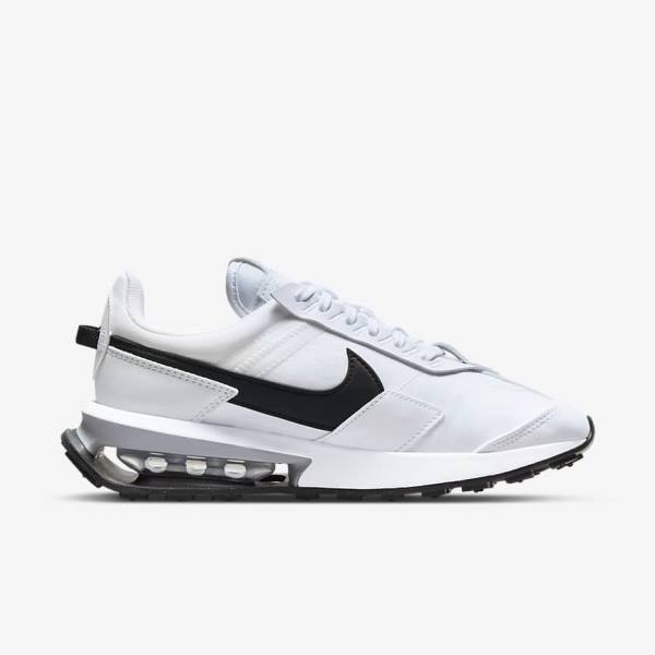 Women's Nike Air Max Pre-Day Sneakers White / Metal Silver / Black | NK049GTY