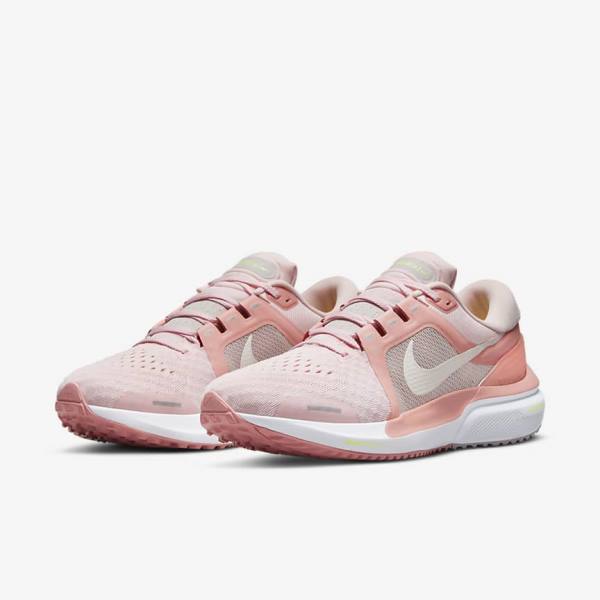 Women's Nike Air Zoom Vomero 16 Road Running Shoes Light Beige | NK275BTX