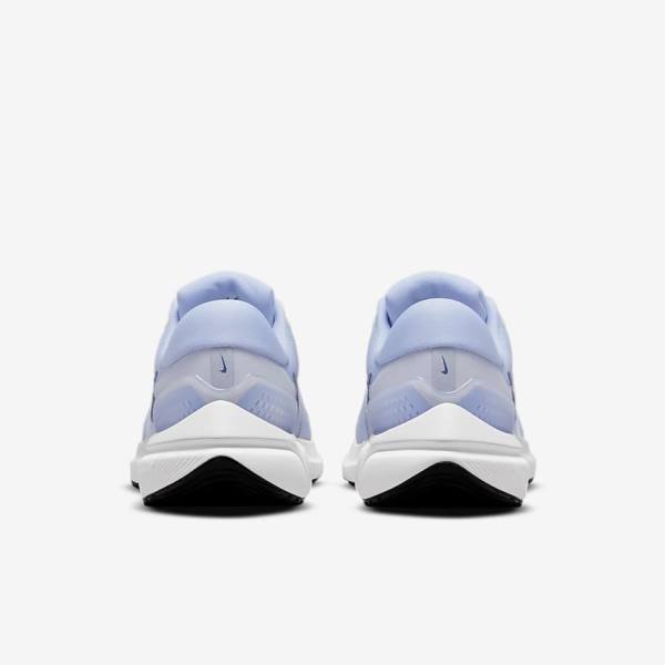 Women's Nike Air Zoom Vomero 16 Road Running Shoes Light Blue / Grey / White / Navy | NK701EOK