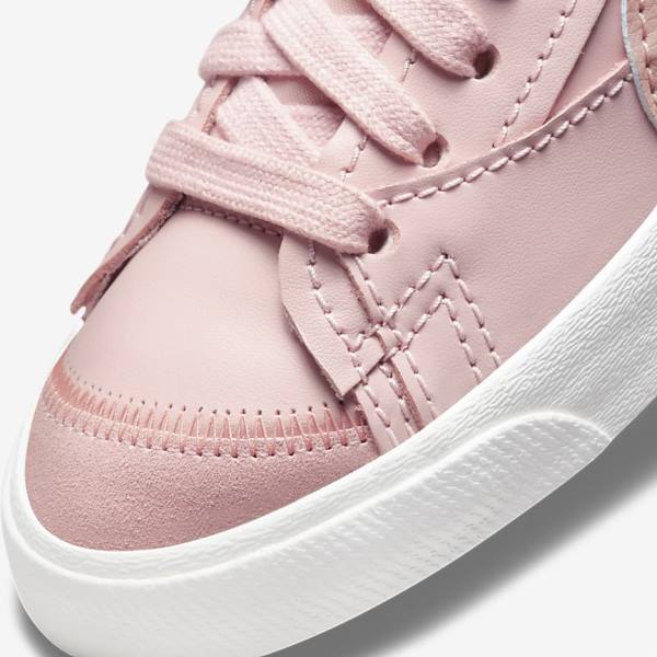 Women's Nike Blazer Mid 77 Jumbo Sneakers Pink / Rose | NK021VND