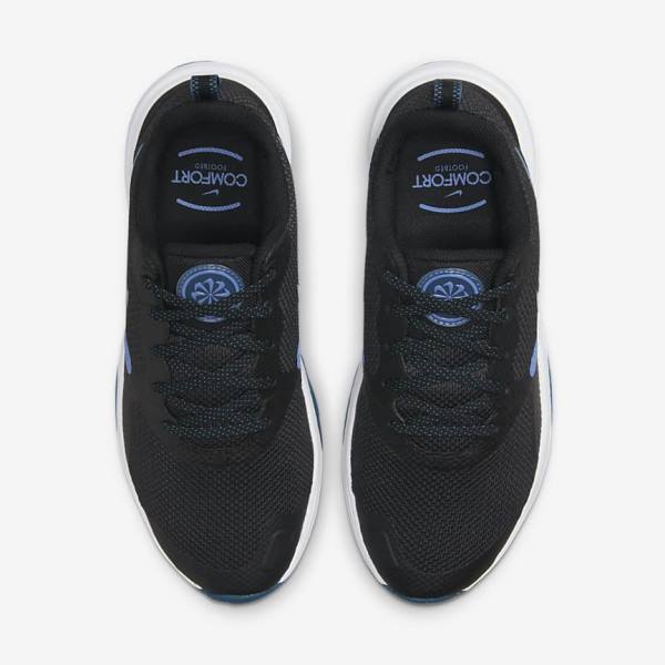 Women's Nike City Rep TR Training Shoes Black / Blue / White | NK409DRP