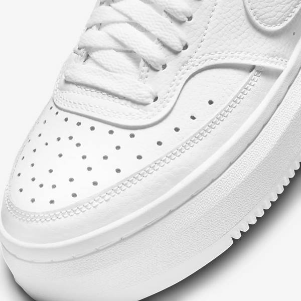 Women's Nike Court Vision Alta Sneakers White | NK146YBT