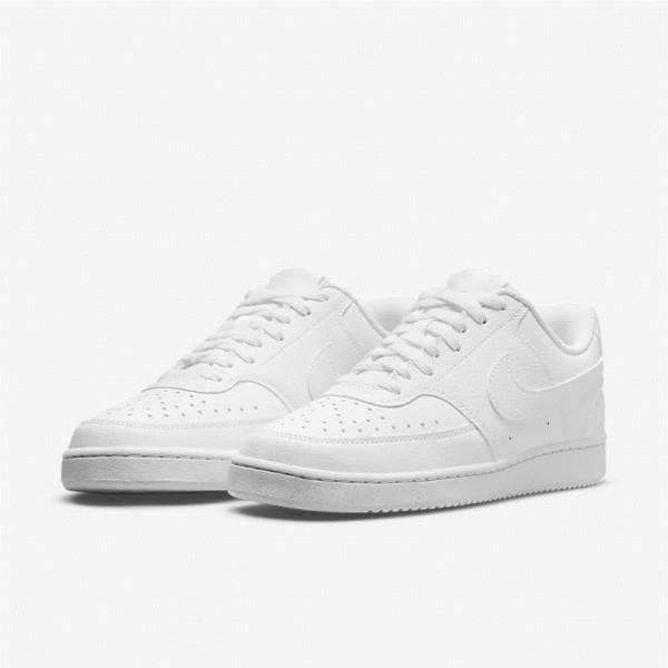 Women's Nike Court Vision Low Next Nature Sneakers White | NK231RUF