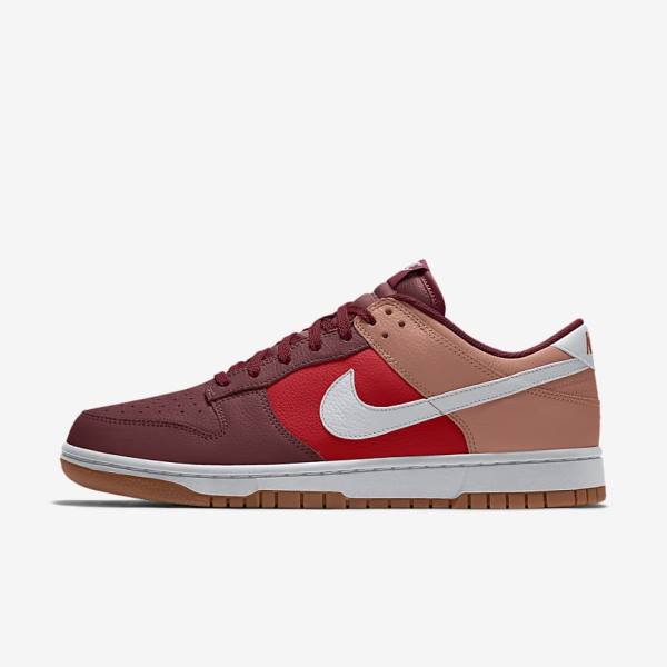 Women\'s Nike Dunk Low By You Custom Sneakers Multicolor | NK641ZYT