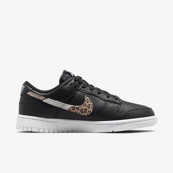 Women's Nike Dunk Low SE Sneakers Black / Multicolor | NK271HFJ