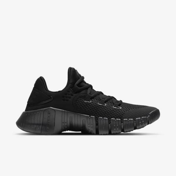 Women's Nike Free Metcon 4 Training Shoes Black | NK380GDB