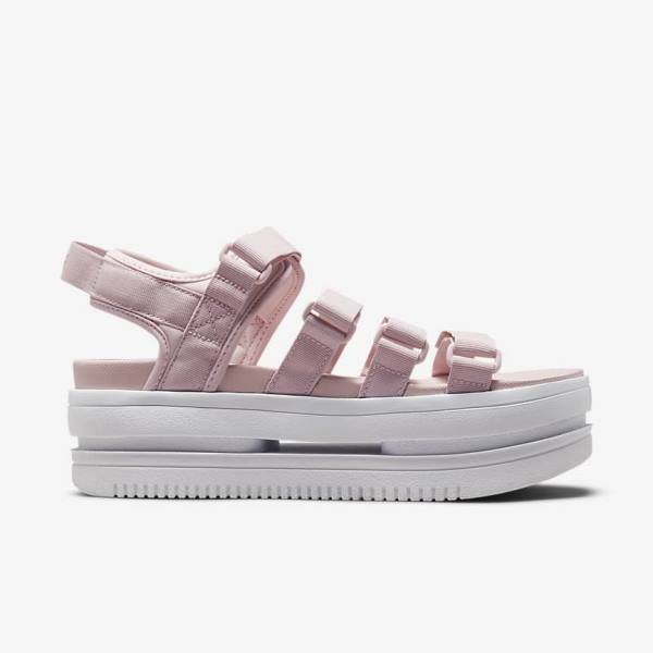 Women's Nike Icon Classic Sandals Rose / Pink / White | NK304NBS