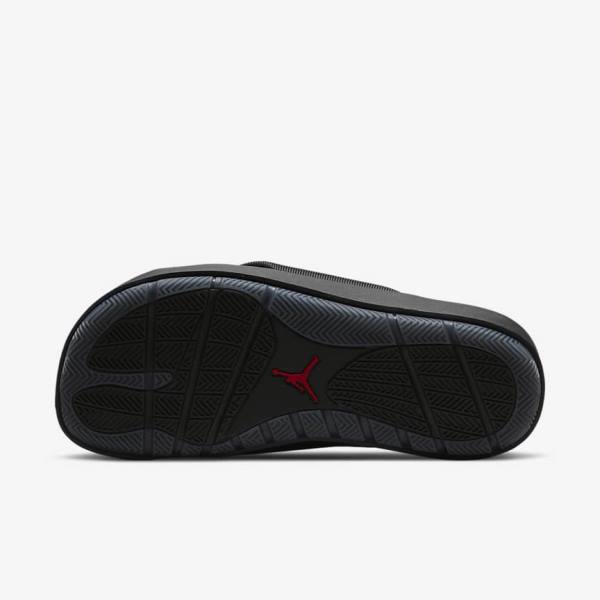 Women's Nike Jordan Sophia Slides Black / Red | NK097JYF