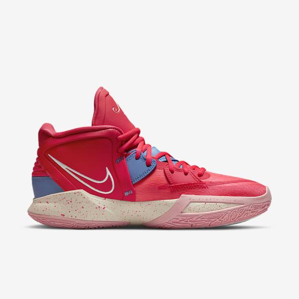 Women's Nike Kyrie Infinity Basketball Shoes Red / Blue / Green | NK478HDW