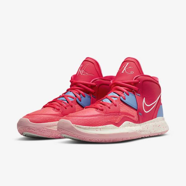 Women's Nike Kyrie Infinity Basketball Shoes Red / Blue / Green | NK478HDW