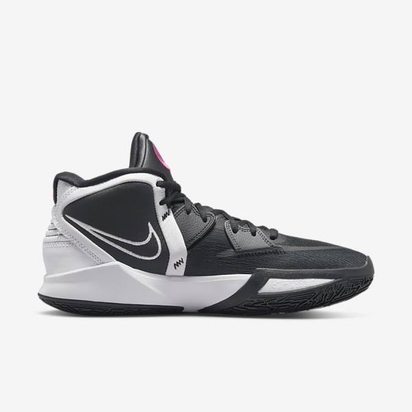 Women's Nike Kyrie Infinity Basketball Shoes Black / Grey / Pink / White | NK513RLP