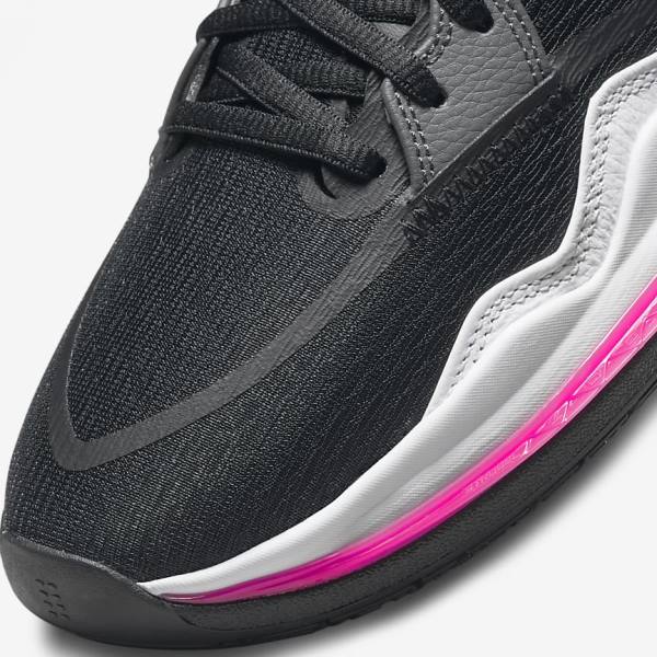 Women's Nike Kyrie Infinity Basketball Shoes Black / Grey / Pink / White | NK513RLP