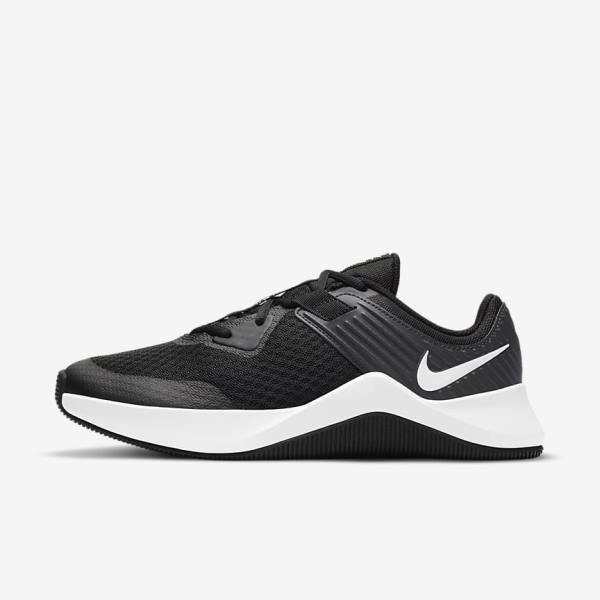 Women\'s Nike MC Trainer Training Shoes Black / Dark Grey / White | NK783AOD