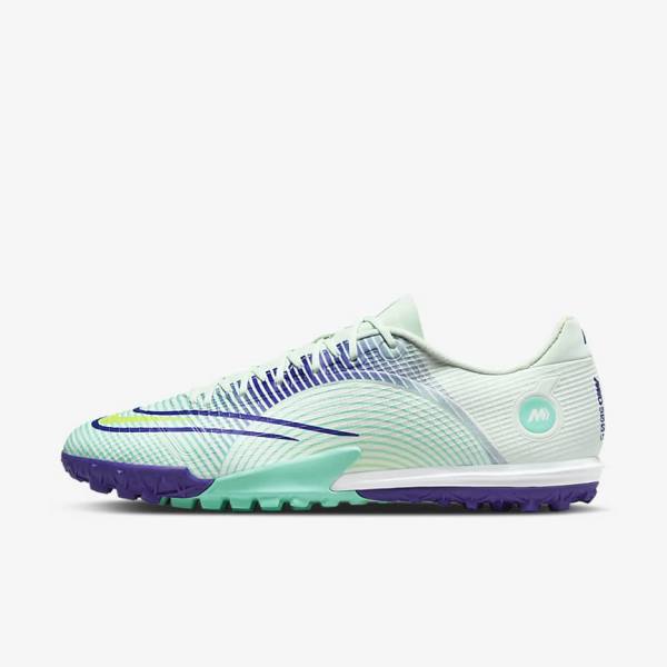 Women\'s Nike Mercurial Dream Speed Vapor 14 Academy TF Turf Football Shoes Green / Purple / Green | NK972OAR