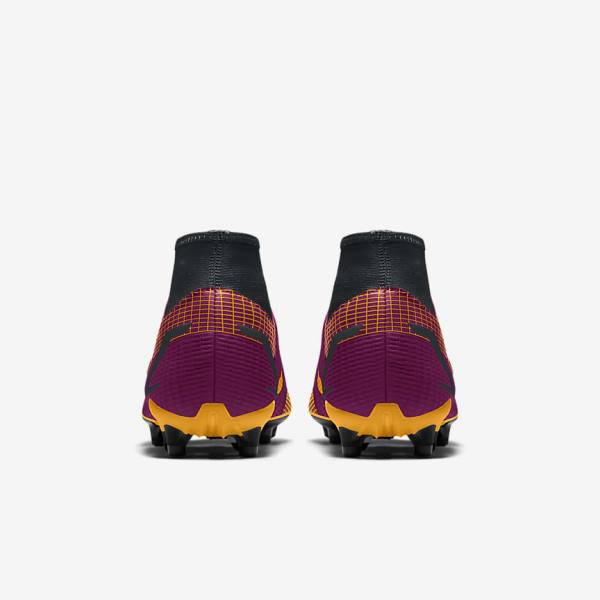 Women's Nike Mercurial Superfly 8 Academy By You Custom Football Shoes Multicolor | NK395SVX