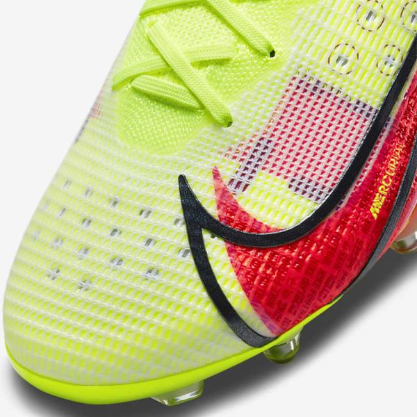 Women's Nike Mercurial Superfly 8 Elite SG-Pro AC Soft-Ground Football Shoes Black / Light Red | NK079FJO