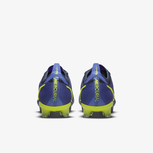 Women's Nike Mercurial Vapor 14 Elite FG Firm-Ground Football Shoes Blue | NK346QEF