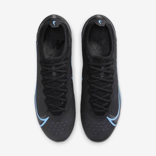 Women's Nike Mercurial Vapor 14 Elite FG Firm-Ground Football Shoes Black | NK470JDU