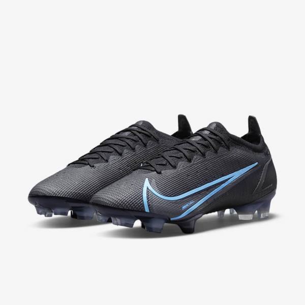 Women's Nike Mercurial Vapor 14 Elite FG Firm-Ground Football Shoes Black | NK470JDU