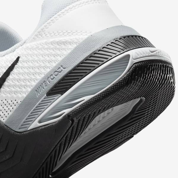 Women's Nike Metcon 7 Training Shoes White / Grey / Platinum / Black | NK639BUC