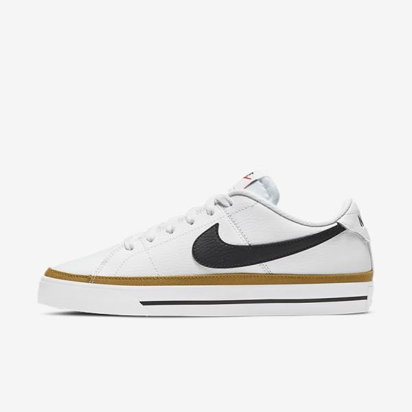 Women\'s Nike NikeCourt Legacy Sneakers White / Black | NK698AEN