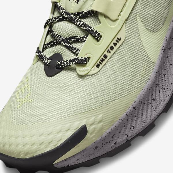 Women's Nike Pegasus Trail 3 GORE-TEX Waterproof Trail Running Shoes Olive / Black / Grey | NK237PKF