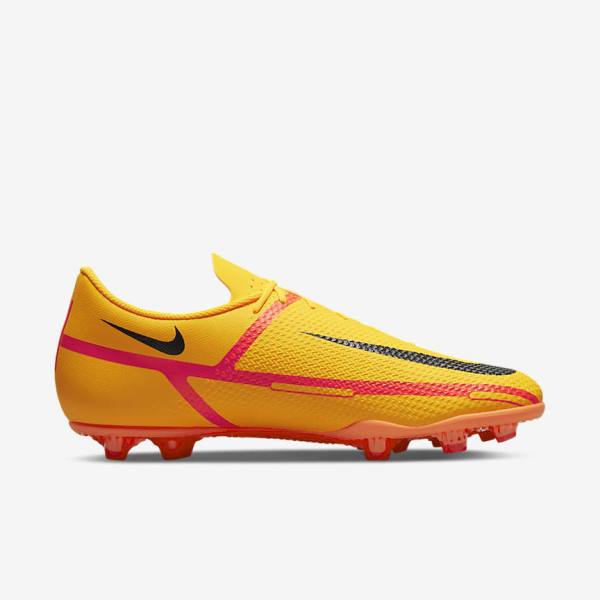 Women's Nike Phantom GT2 Club MG Multi-Ground Football Shoes Orange / Light Red / Black | NK864JCX