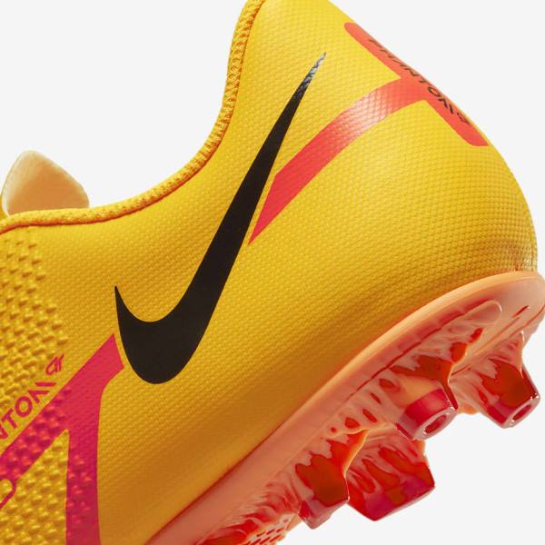 Women's Nike Phantom GT2 Club MG Multi-Ground Football Shoes Orange / Light Red / Black | NK864JCX