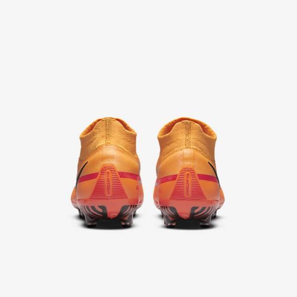 Women's Nike Phantom GT2 Dynamic Fit Elite AG-Pro Artificial-Grass Football Shoes Orange / Light Red / Black | NK890THI