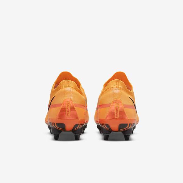 Women's Nike Phantom GT2 Elite SG-Pro AC Soft-Ground Football Shoes Orange / Light Red / Black | NK185NBU