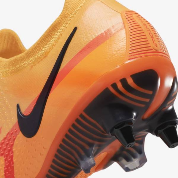 Women's Nike Phantom GT2 Elite SG-Pro AC Soft-Ground Football Shoes Orange / Light Red / Black | NK185NBU