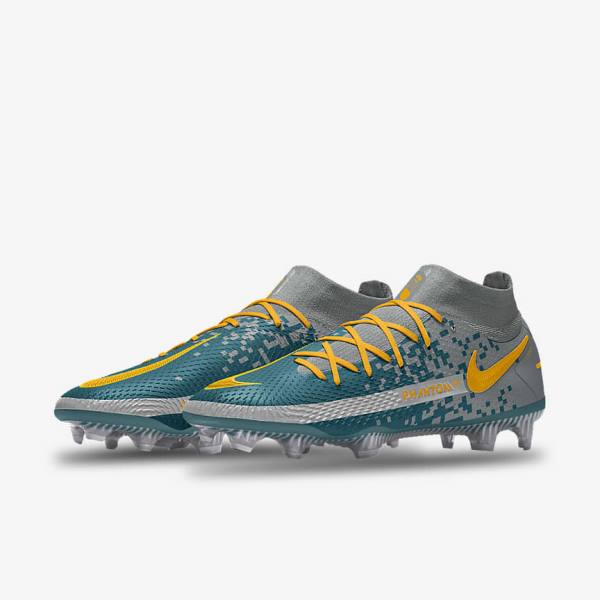 Women's Nike Phantom GT Elite By You Custom Firm Ground Football Shoes Multicolor | NK716XYN