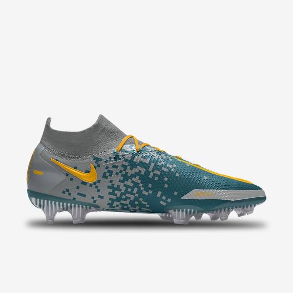 Women's Nike Phantom GT Elite By You Custom Firm Ground Football Shoes Multicolor | NK716XYN