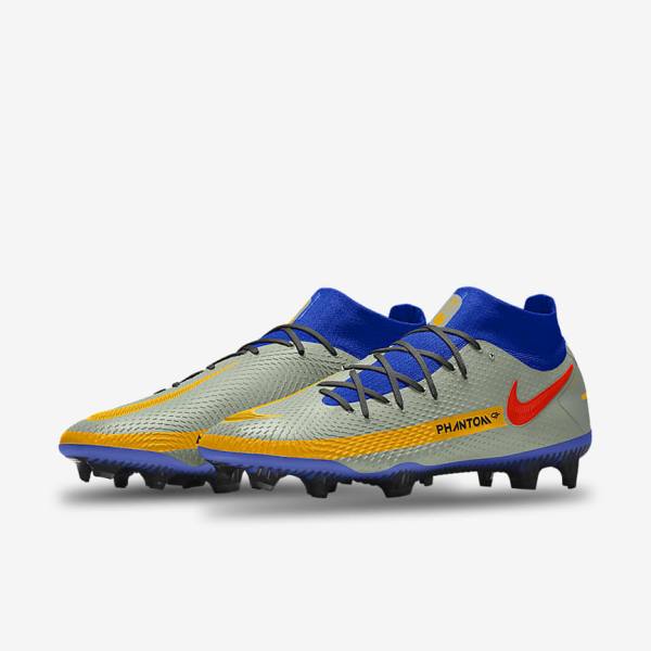 Women's Nike Phantom GT Elite By You Custom Firm Ground Football Shoes Multicolor | NK832VPU