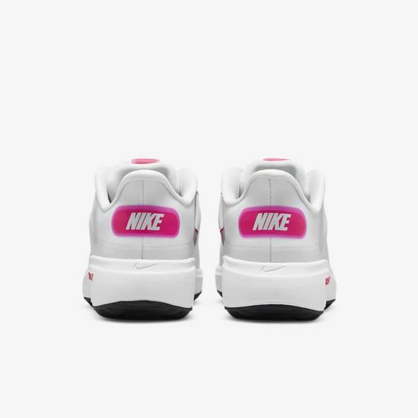 Women's Nike React Ace Tour Golf Shoes White / Black / Pink | NK065OHF