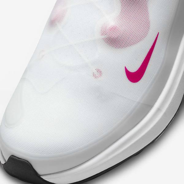 Women's Nike React Ace Tour Golf Shoes White / Black / Pink | NK065OHF