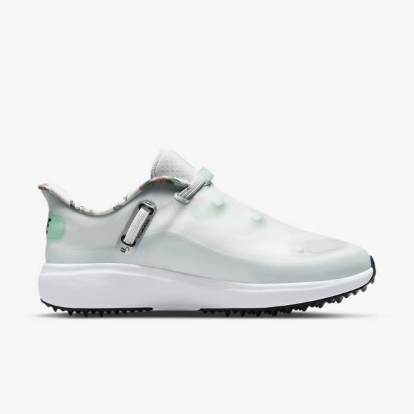 Women's Nike React Ace Tour Golf Shoes White / Platinum / Mint / Black | NK105KZC