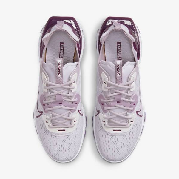 Women's Nike React Vision Sneakers Purple | NK280INT