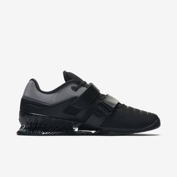 Women's Nike Romaleos 4 Training Shoes Black / White | NK439HNF