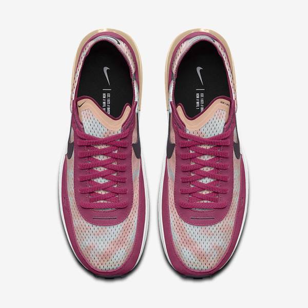 Women's Nike Waffle One By You Custom Sneakers Multicolor | NK812JPE