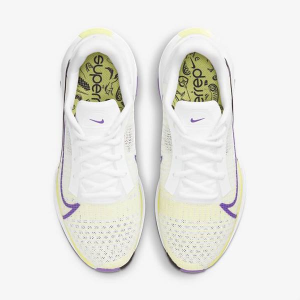 Women's Nike ZoomX SuperRep Surge Endurance Class Training Shoes White / Black / Light Lemon | NK951BYK