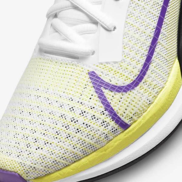 Women's Nike ZoomX SuperRep Surge Endurance Class Training Shoes White / Black / Light Lemon | NK951BYK