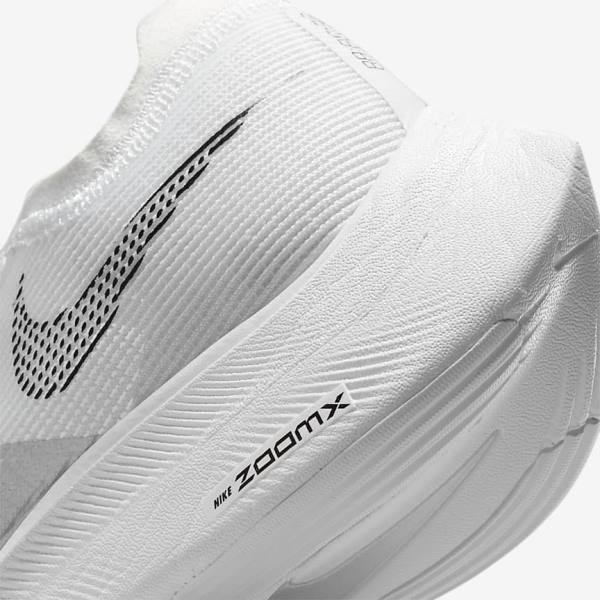 Women's Nike ZoomX Vaporfly Next% 2 Road Racing Running Shoes White / Yellow / Blue | NK541HJM